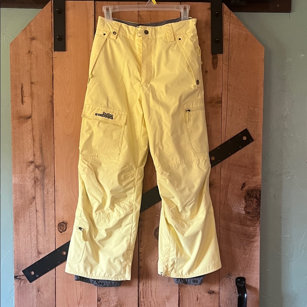 Burton Bright Yellow Snow Pants